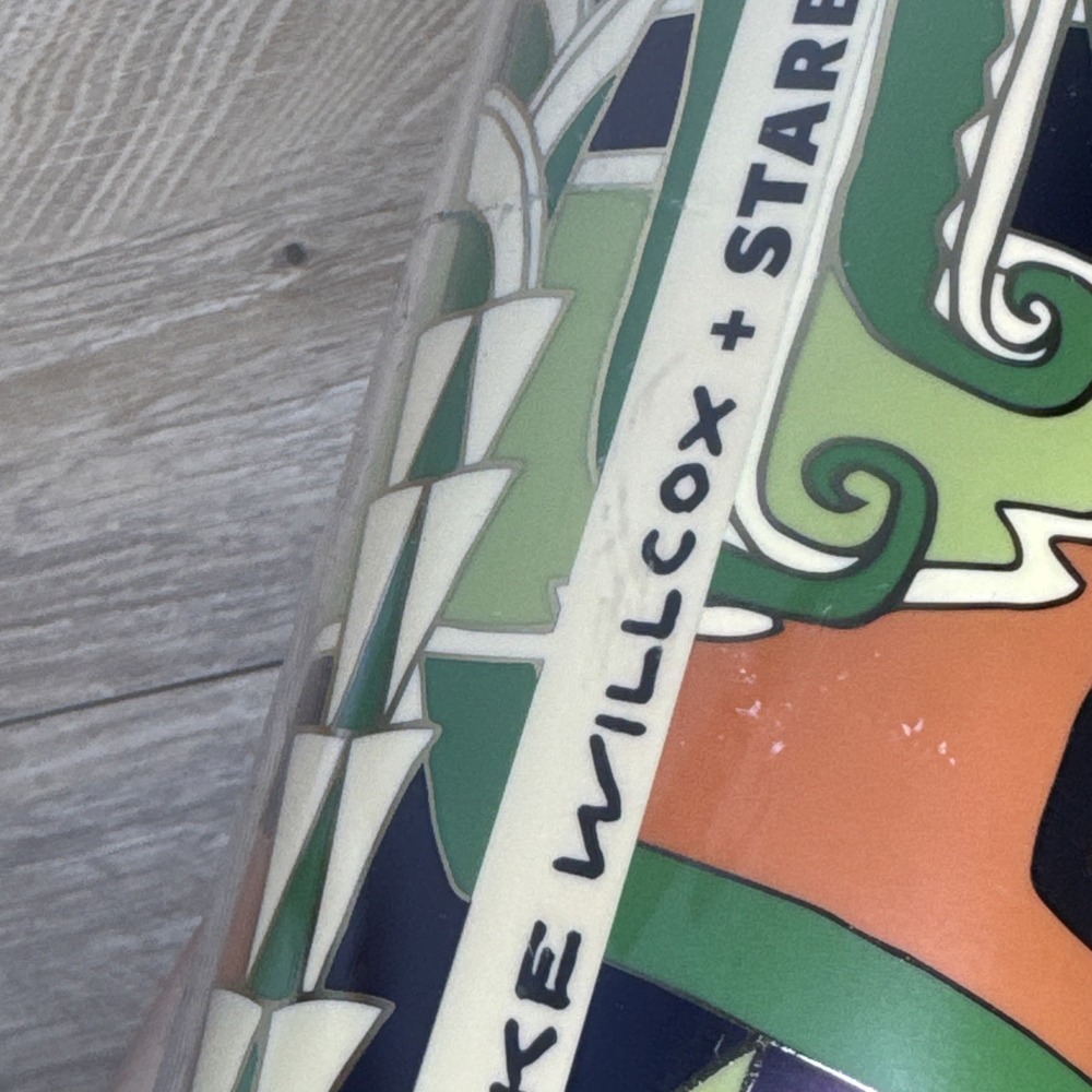 Starbucks x Mike Willcox Tumbler Venti 24oz Celestial Forest Swallow Bird Witchy - Picture 6 of 8